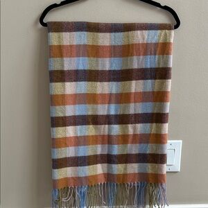 Wonderly Classic Checked Scarf NWT